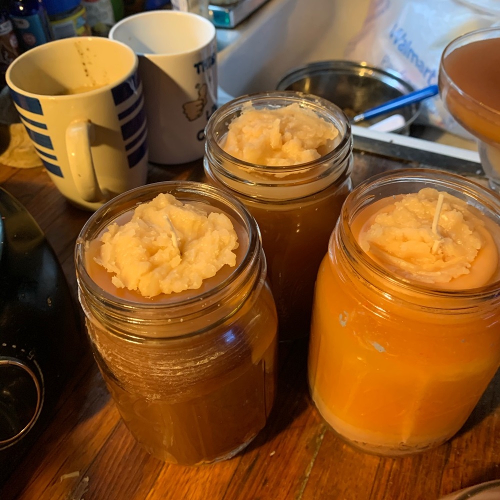 Handmade candles